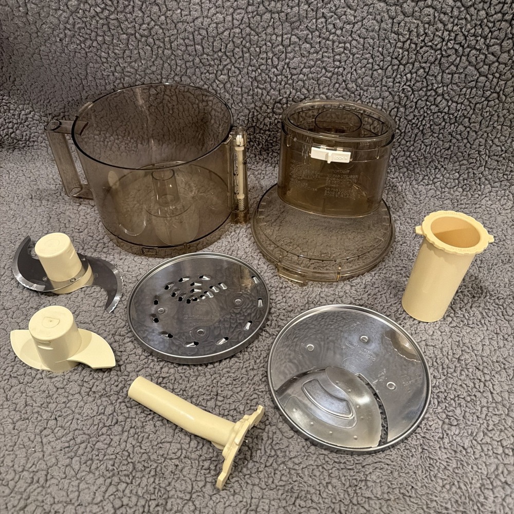 Cuisinart DLC-8 Plus Food Processor Part Lot Replacements Of 8 Works 11 Cup